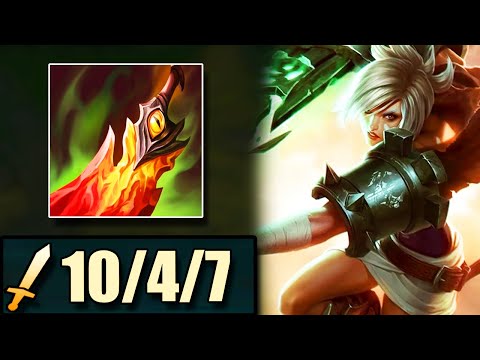 Riven but I have deaths dance and 1v9 the game