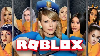 Celebrities Playing ROBLOX | Taylor's Prison