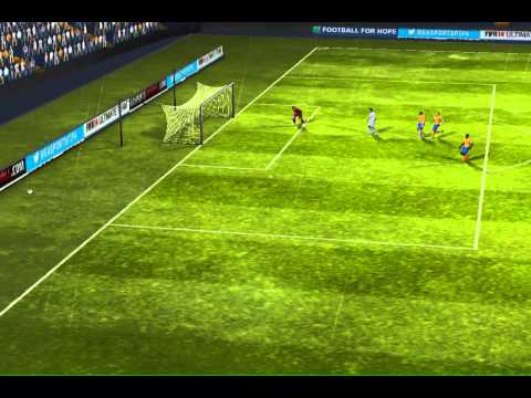 FIFA 14 GRUBU KENDİ OYUNCUSUNA DEĞEREK GOL OLDU