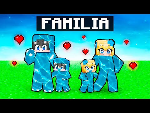 Adopté a Mi Propia Familia ELEMENTAL en Minecraft