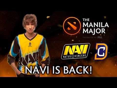 NaVi is back — first place in Manila Major groups with Dendi on Tinker