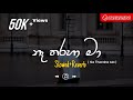 Na Tharaha Ma නෑ තරහ මා Slowed Reverb