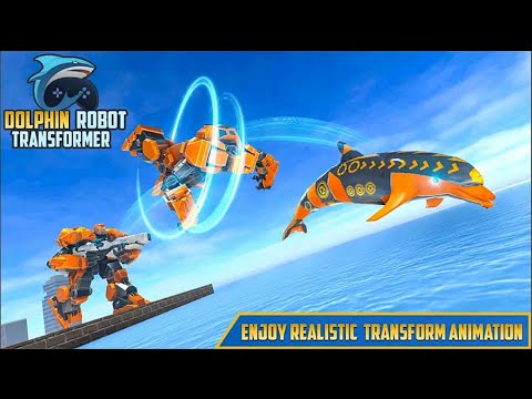 Dolphin Robot Transform Robot War Hero #3 - Android Gameplay FHD
