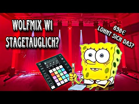 Wolfmix W1 Stagetauglich? | Test W1 | Cameo EVOS W3 & Z300 | Lichtprogrammierung | Varytec Spot Wash