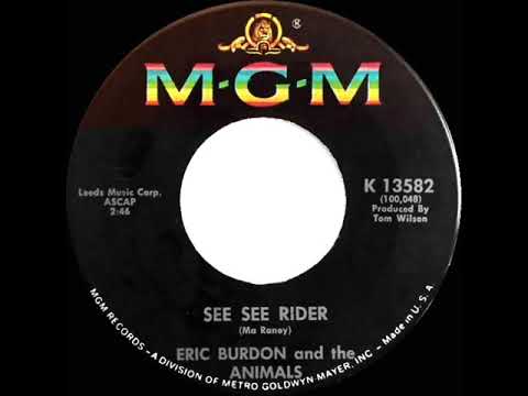 1966 HITS ARCHIVE: See See Rider - Eric Burdon & The Animals (mono 45)