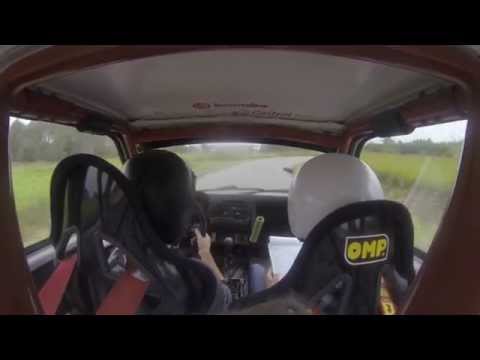 XIV Rajd Mielecki Targum ---Mateusz Panek/ Krystian Panek -onboard Grobla KJS I