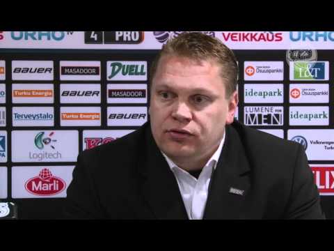 13.3.2012 Lehdistötilaisuus: TPS - Pelicans