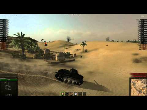 Spotting tactics in T-50, map: Sandriver