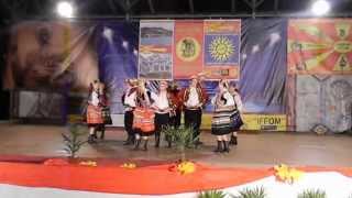 preview picture of video 'Zespół Pieśni i Tańca Zagórzanie- suita lubelska ( festiwal Macedonia-Ohrid)/ Niepołomice'