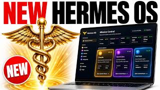 NEW Hermes Agent OS is INSANE! 🤯