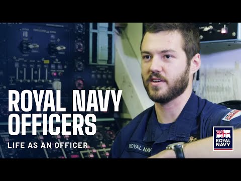 Royal Navy officer video 1