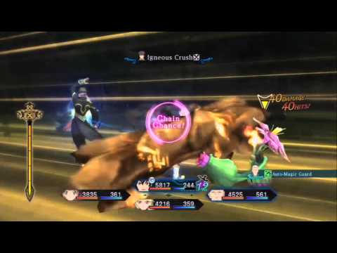 Tales of Xillia: Jude Combo (16 Artes, 8 Linked Artes, 1 Mystic Arte)