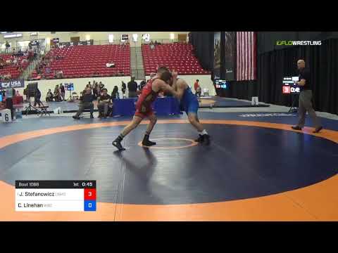 2018 Marine Corps US Open/Senior Men's Greco-Roman 82 Rnd Of 16 - John Stefanowicz (USMC) Vs. Conn