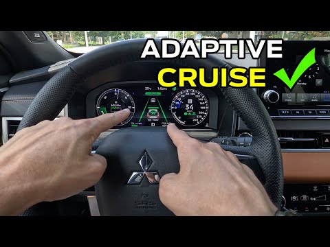 How to Use Adaptive Cruise Control in the Mitsubishi Outlander