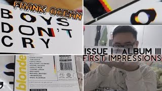 [ BOYS DON&#39;T CRY MAGAZINE BY FRANK OCEAN // OPENING + FIRST IMPRESSIONS ]