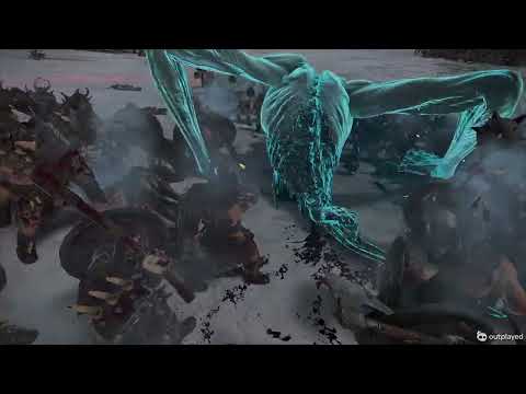 Norsca vs Vampire coast  / Total War WARHAMMER 3 Battle