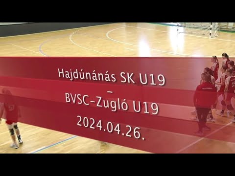 Hajdúnánási Televízió: Hajdúnánás SK U19 - BVSC-Zugló U19 2024.04.29.