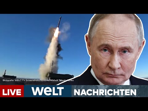 UKRAINE-KRIEG: "Wählen Ziele aus"! Putin kündigt neue Angriffe mit Oreschnik-Rakete an | LIVE STREAM