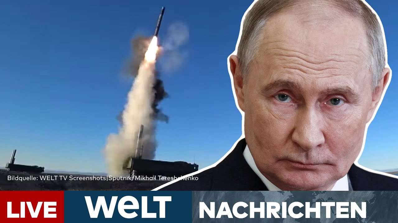 UKRAINE-KRIEG: "Zerstörungskraft eines Meteoriten"! Putin droht mit Oreschnik-Rakete | LIVE STREAM