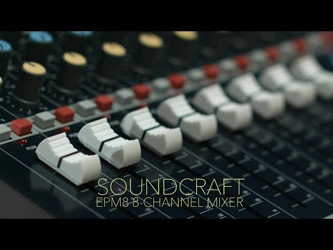 Soundcraft EPM-8 Multi-Format 8-Channel Mixer 2010s - Blue Bild 4