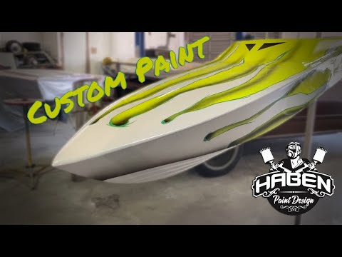 Mini Boat Custom Paint