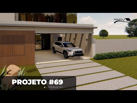 Tour pela Fachada do projeto 69 | Tudo que uma casa moderna precisa!