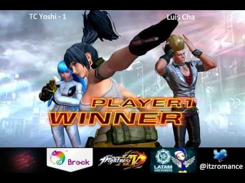 KOF XIV TC Yoshi vs Luis Cha FT10