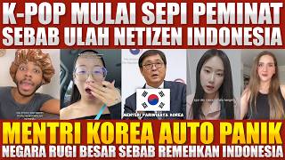 Download lagu 🔴 KARENA ULAH INDONESIA KONSER K-POP SEPI PEMINAT !! Menteri Korsel Akui Imbas Knetz Vs SEAblings mp3