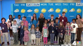 The kids of News4 and T44 visit for Take Your Child to Work Day  | NBC4 Washington