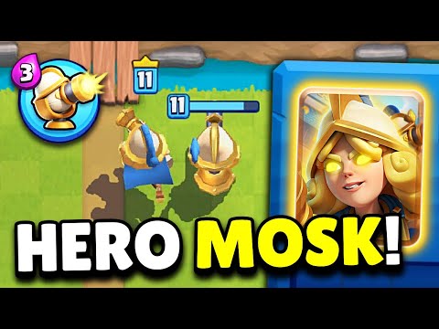 CRAZY... PROVO il NUOVO MOSCHETTIERE EROICO! 💣 Clash Royale ITA