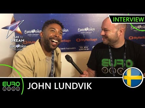 SWEDEN EUROVISION 2019: John Lundvik - 'Too Late For Love'  (INTERVIEW)