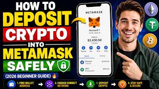 How To Deposit Crypto Into MetaMask Safely (2026 Beginner Guide) 🔥