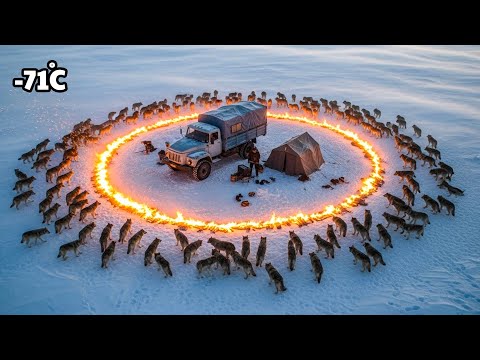 Surviving –71°C Yakutia | How Did This 90 Year Old Man Survive 100 Wolves at  71°C ?