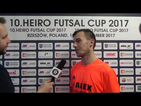 Heiro Futsal Cup 2017: Dariusz Gwiżdż (Alex Zakliczyn) po meczu z Projektantem