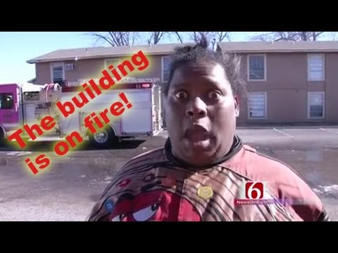 Michelle Dobyne - It's poppin'! The building is on fire! - Casa Linda Apartments