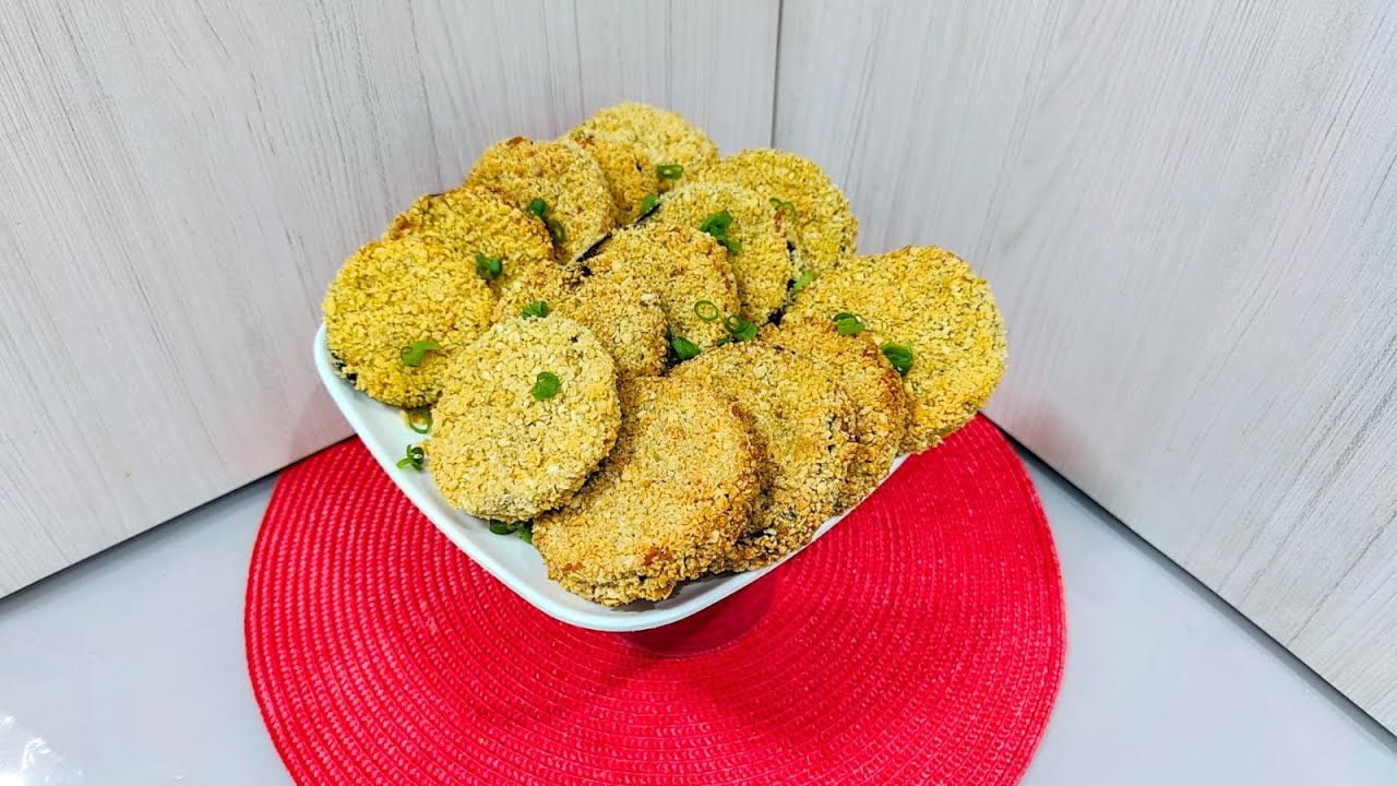 Berinjela Crocante na Airfryer- Aperitivo perfeito em minutos!