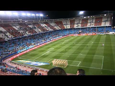 Atletico   Real Jaén Copa Animando en el Calderón