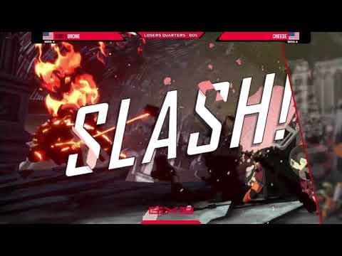 SJSU | Brone (Bedman?) vs Cheese (Ky Kiske) - Losers Quarter Final - GGST | GX3