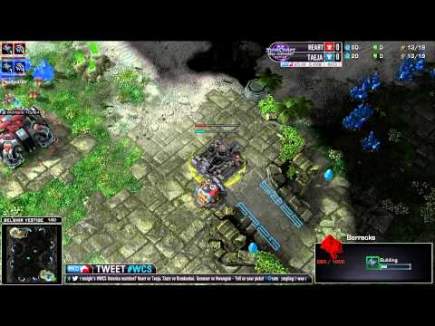 Heart vs Taeja - Game 1 - WCS AM Challenger League Round 1