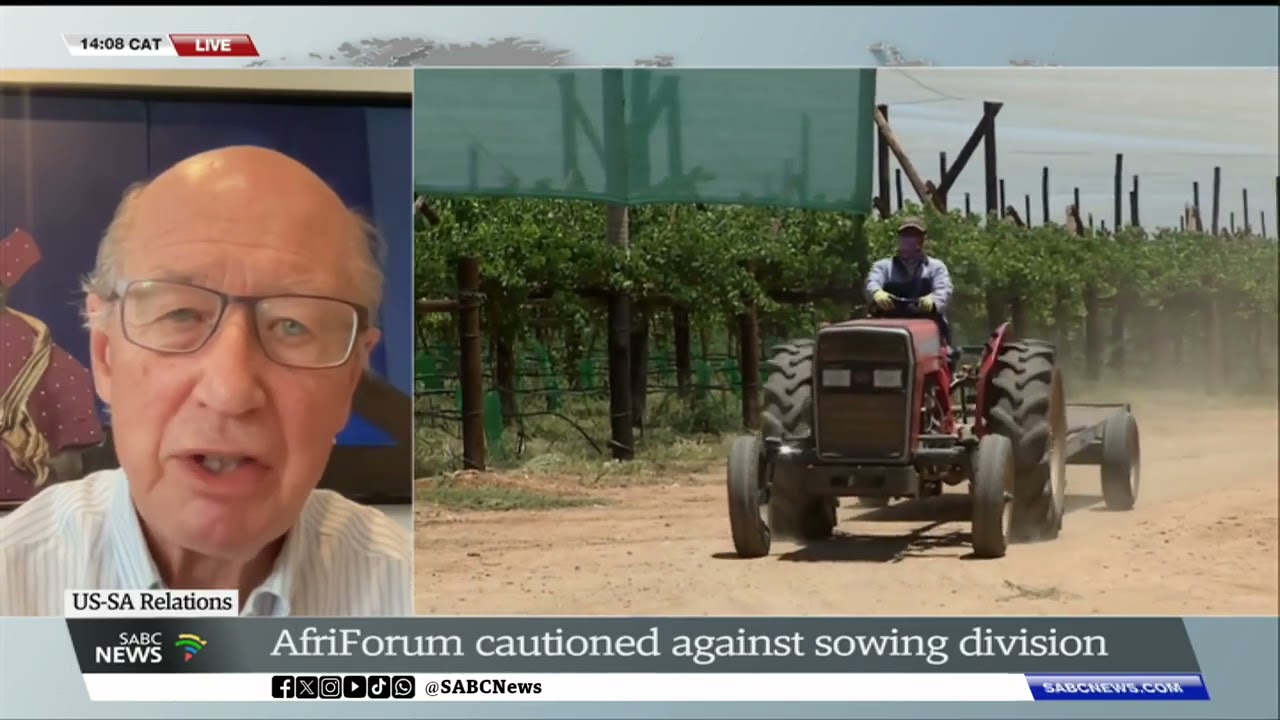 US-SA Relations | 'AfriForum's actions speak to white males fighting to keep privilege': Stremlau
