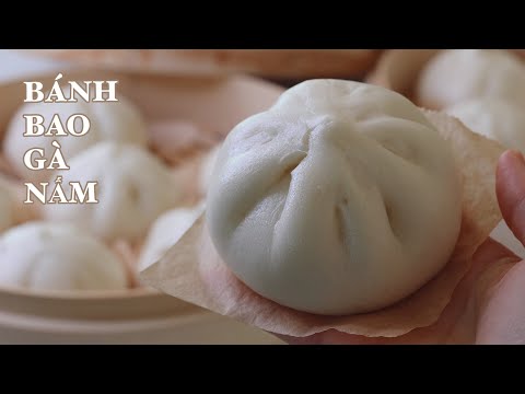 Bánh Bao Gà Nấm - Công Thức Nhanh Gọn Mà Bánh Ngon Xỉu Với 1 Nguyên Liệu Đặc Biệt Này