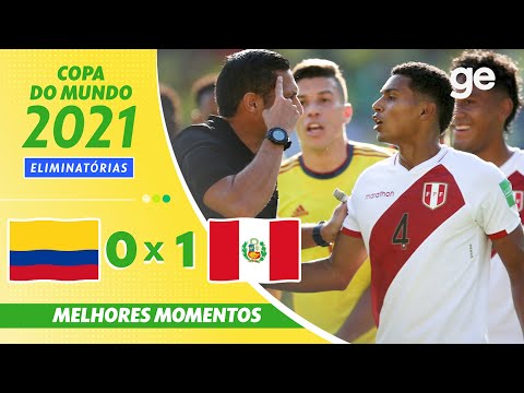Gols e lances de Colômbia x Peru
