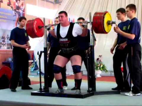 Svistunov (Свистунов) SQ 405kg@+125 Powerlifting IPF Ukrane Champ 2010