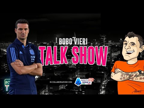 Bobo Vieri "TALK SHOW" con Lionel Scaloni #radioseriea #bobotv