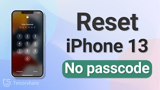 How to Reset iPhone 13 without Passcode