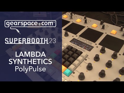 Lambda Synthetics Polypulse - Gearspace @ Superbooth 2023
