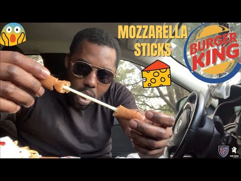 Burger King® Mozzarella Sticks Review!
