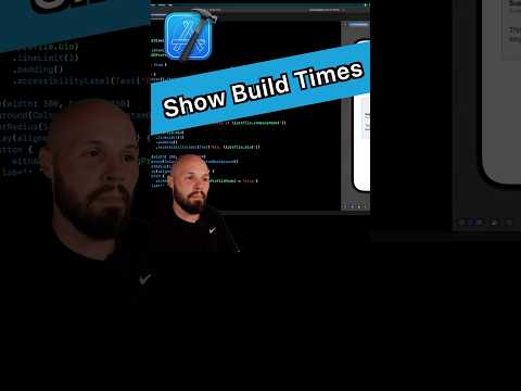 Xcode Tip - Show Build Times #iosdeveloper #swift #xcode thumbnail