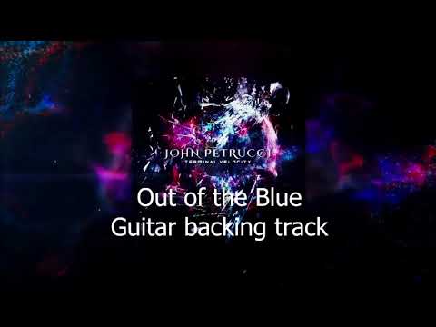 Out of the blue: Guitar backing track