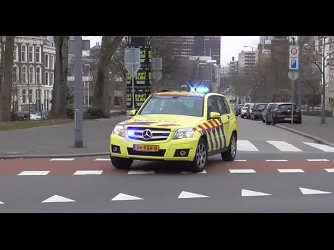 [Compilatie] A1 Ambulance's een Rapid Responder met Spoed in Rotterdam